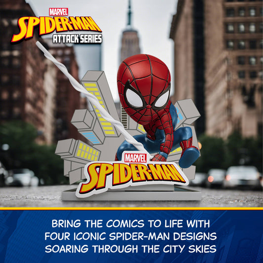 BLIND BOX - Marvel Spider-Man Attack Series Hero Box - Blind Box CDU