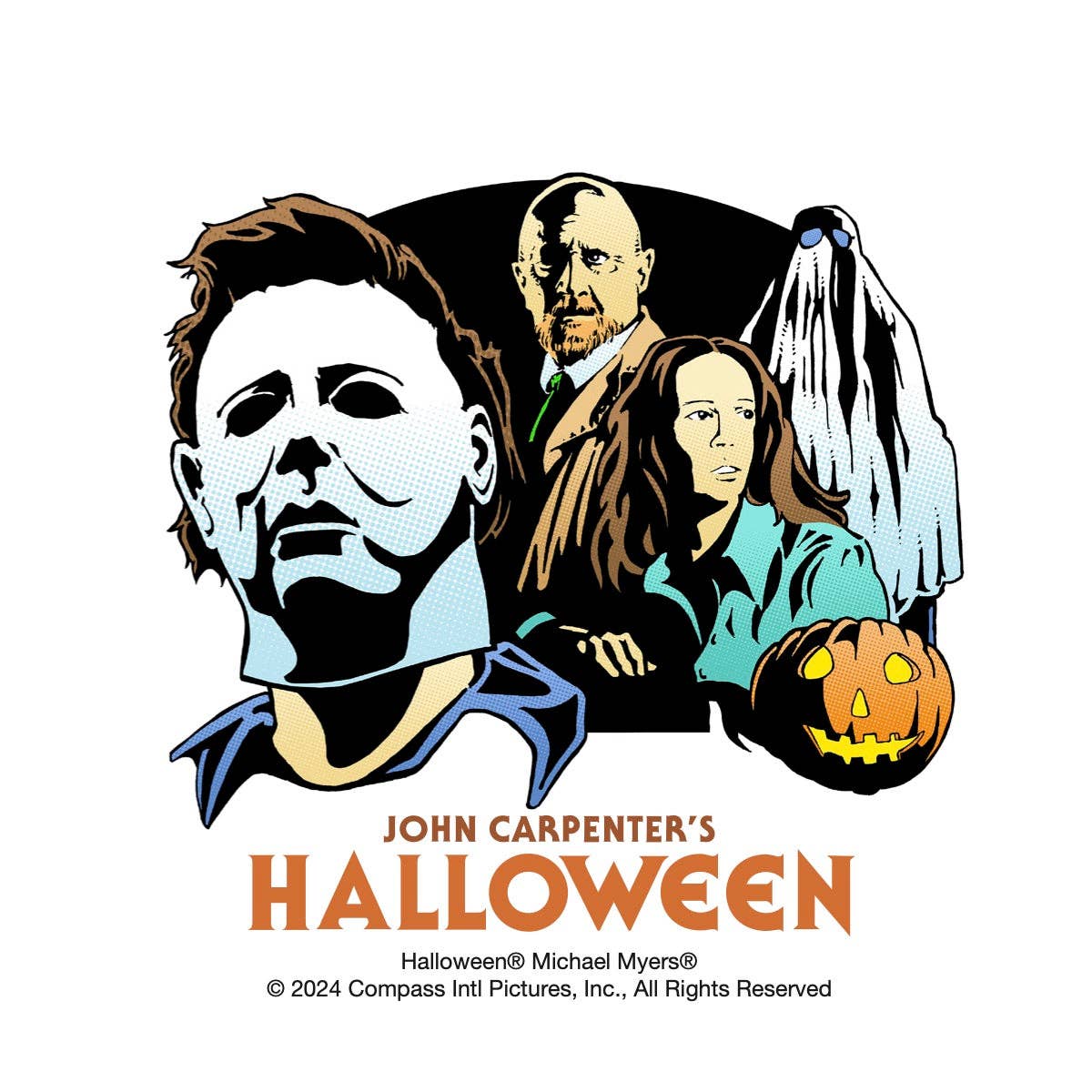 Halloween 4-Pack Bulb ornaments (Officially Licensed) By Horrornaments