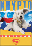 Superman 2025 Krypto Yellow Magnet