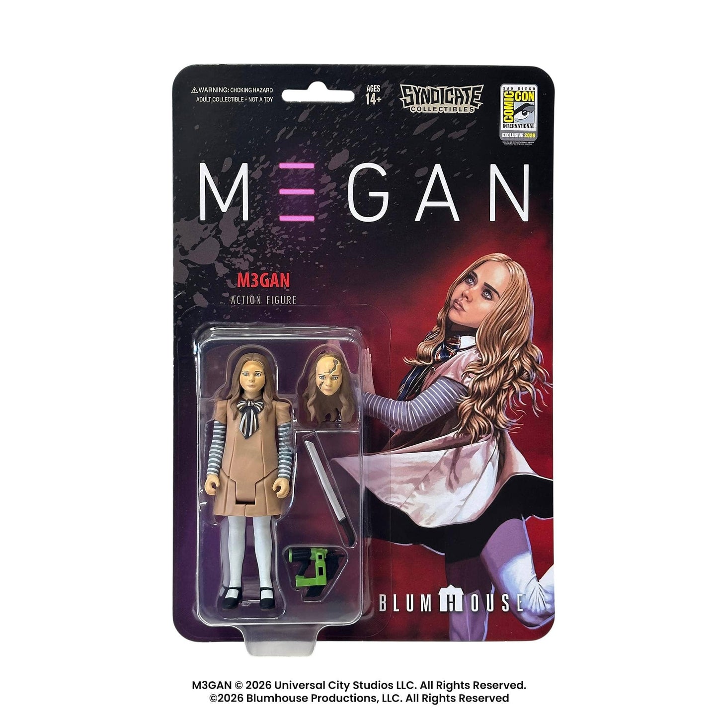 M3GAN 3.75-Inch Retro Action Figure | Con Exclusive
