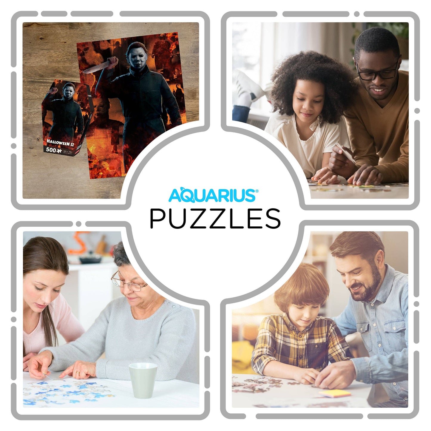 PUZZLES -Halloween II Coffin Box 500 Piece Jigsaw Puzzle