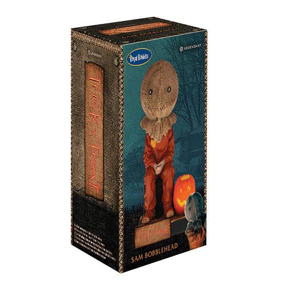 BOBBLES - Royal Bobbles Trick 'r Treat - Sam Sitting Bobblehead Statue