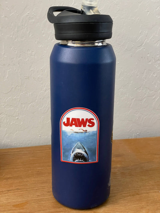 STICKERS - Jaws Sticker Waterproof Vinyl PREMIUM