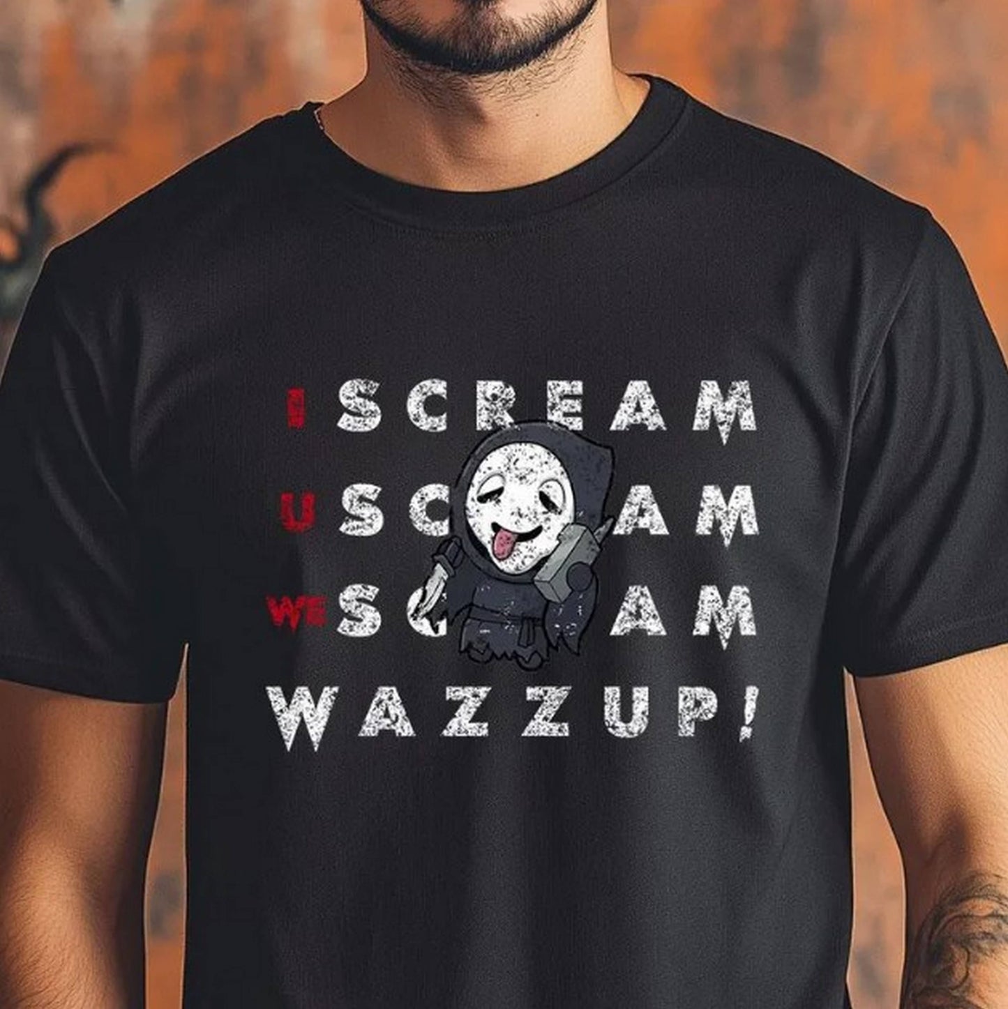 TSHIRTS - "Wazzup!" Scream