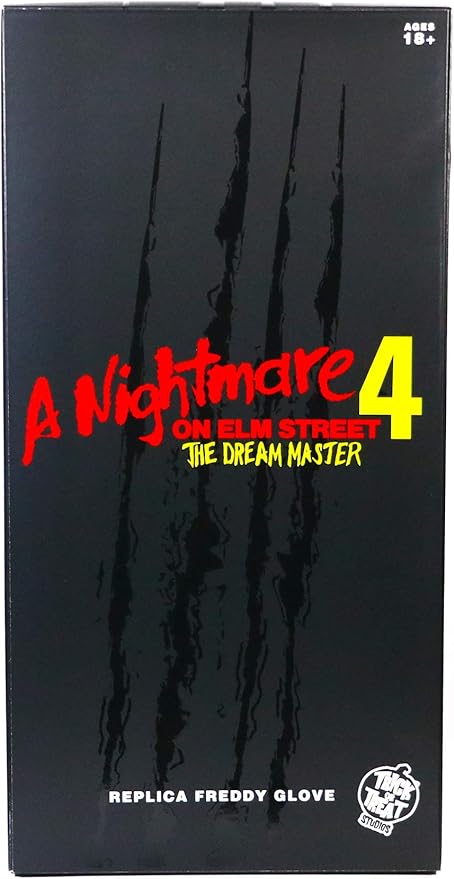 A Nightmare on Elm Street 4 "The Dream Master" Deluxe Freddy Krueger Glove Prop Replica