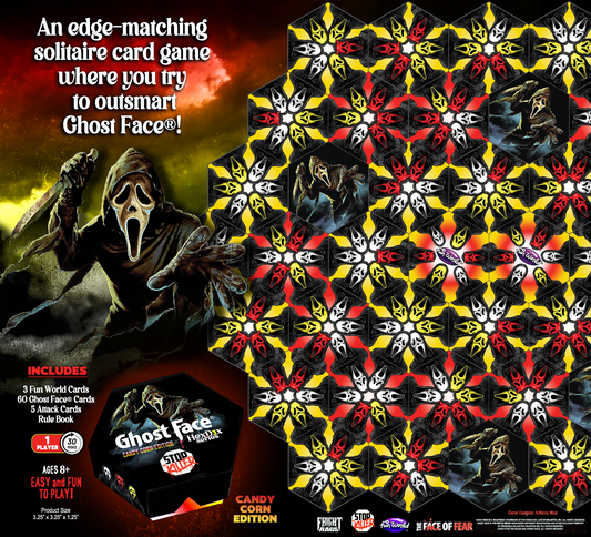 Ghost Face (HexD3x Series) Card Game Candy Corn Variant