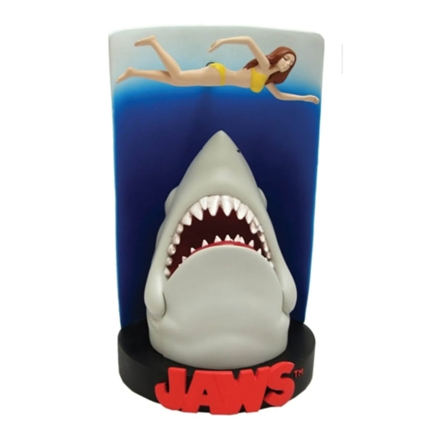JAWS Swimmer Poster Premium Motion Statue