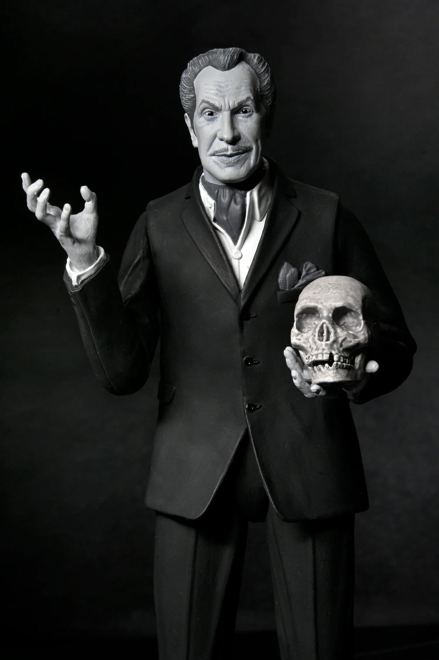 Ultimate Vincent Price 7" Scale Action Figure (Black & White) (PRE-ORDER)