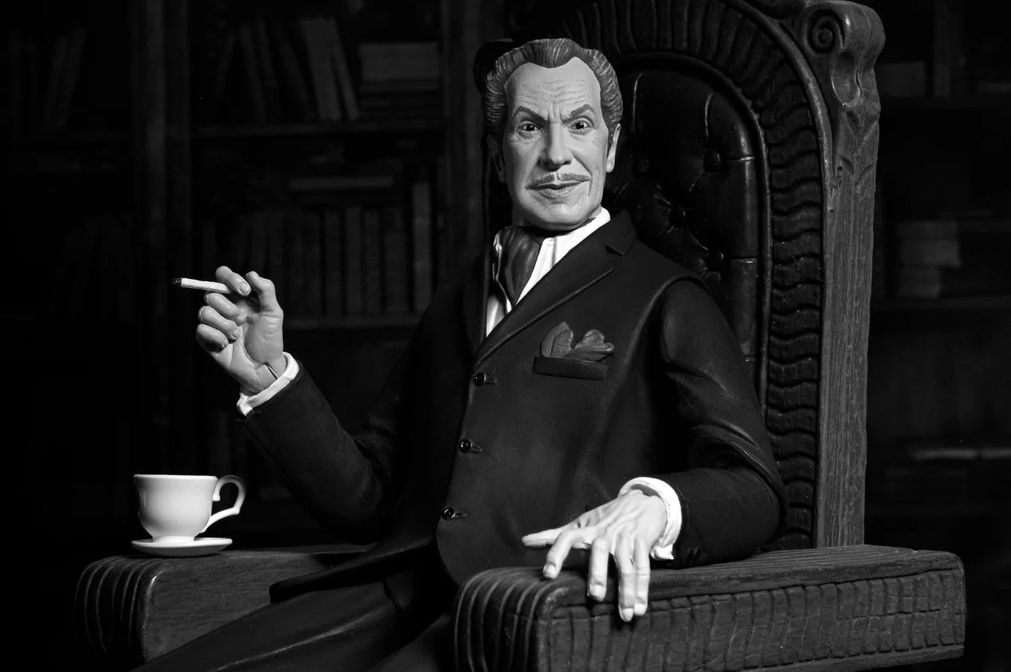 Ultimate Vincent Price 7" Scale Action Figure (Black & White) (PRE-ORDER)
