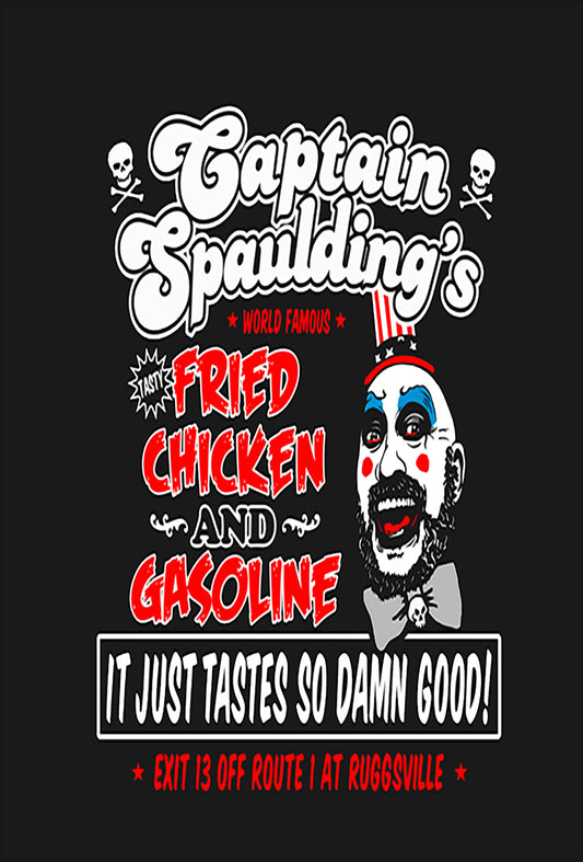 Captain Spaulding's Metal Sign A5