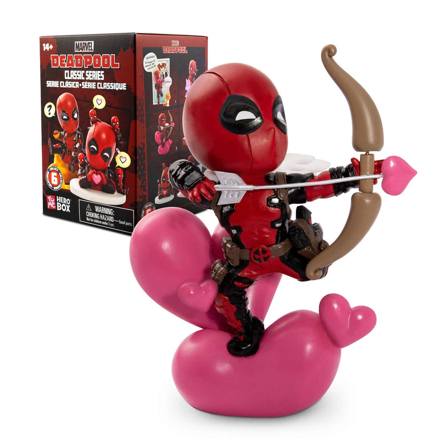 BLIND BOX - Marvel Deadpool Classic Series Hero Box - Blind Box CDU