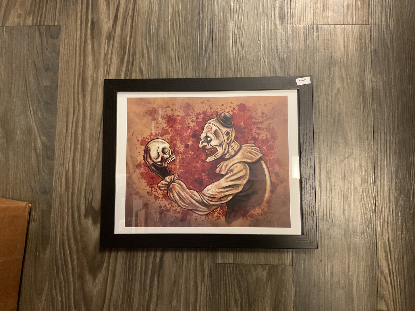 FRAMED PRINTS - Art The Clown "The Terrifier" Medium Framed Print