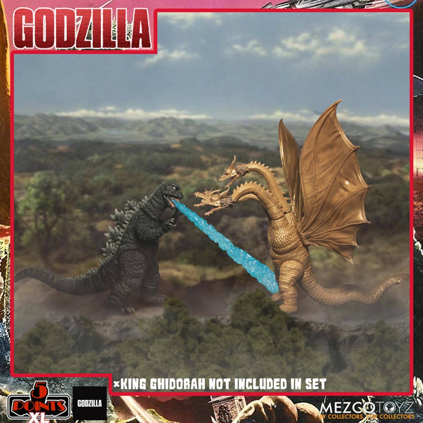 Godzilla 5 Points XL Round 1 Boxed Set