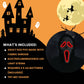 Ghost Face Illumo EL Light-Up Costume Mask