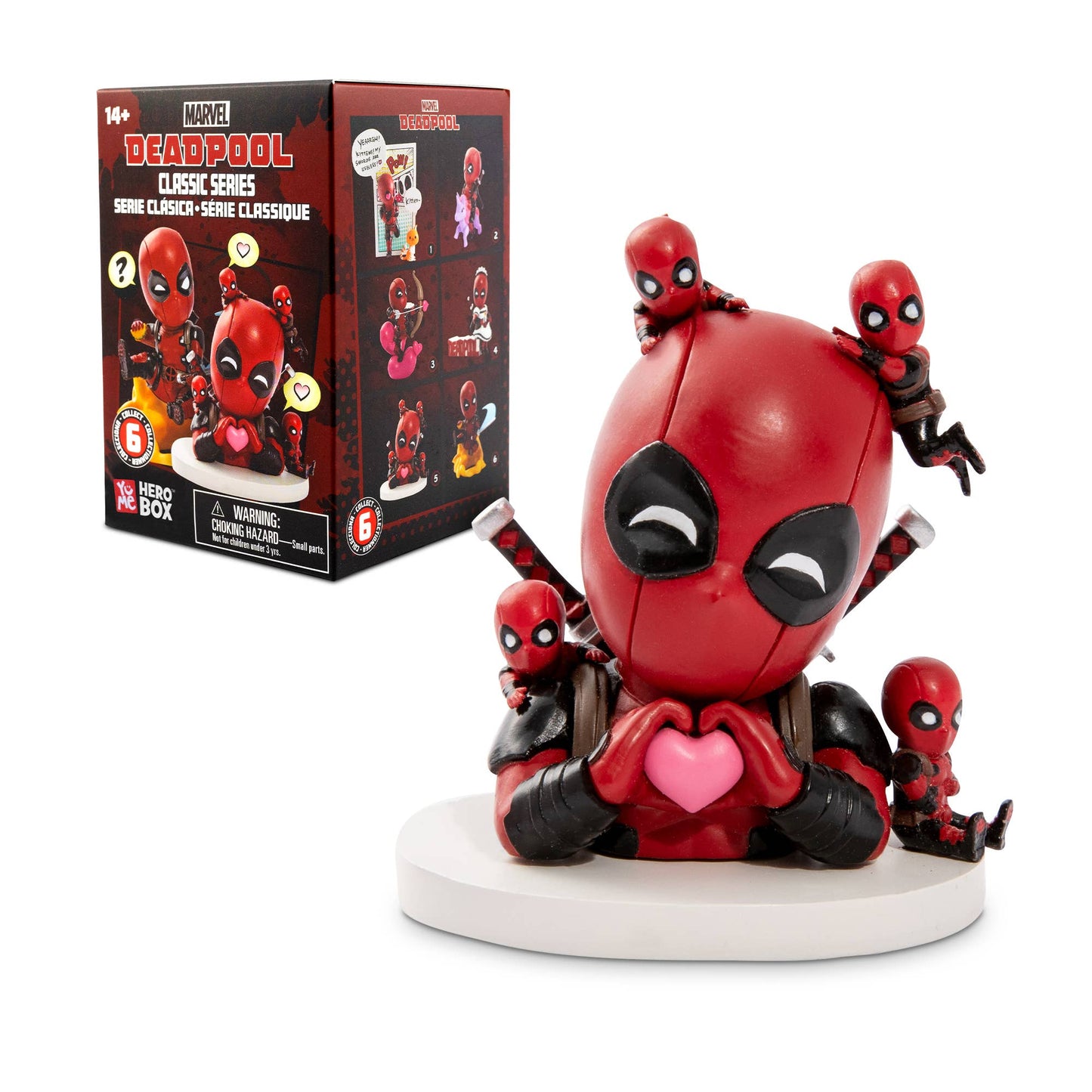 BLIND BOX - Marvel Deadpool Classic Series Hero Box - Blind Box CDU