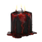 CANDLE -  Vampire Blood Pillar  - Unscented Small Candle