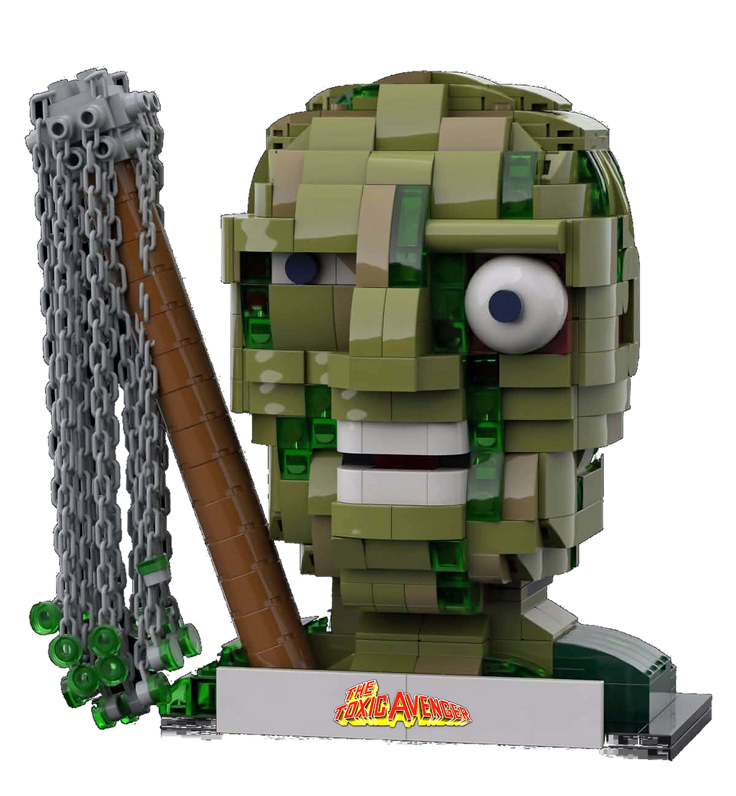 TOXIC AVENGER BUST - HORROR BRICKS (PRE-ORDER)
