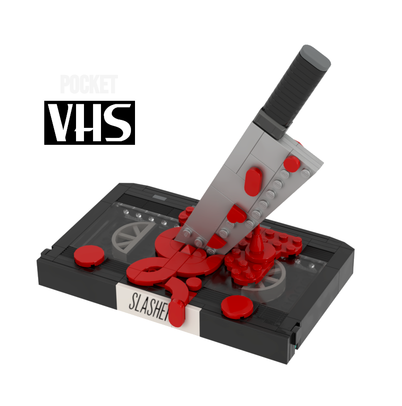POCKET VHS SLASHER - HORROR BRICKS (PRE-ORDER)