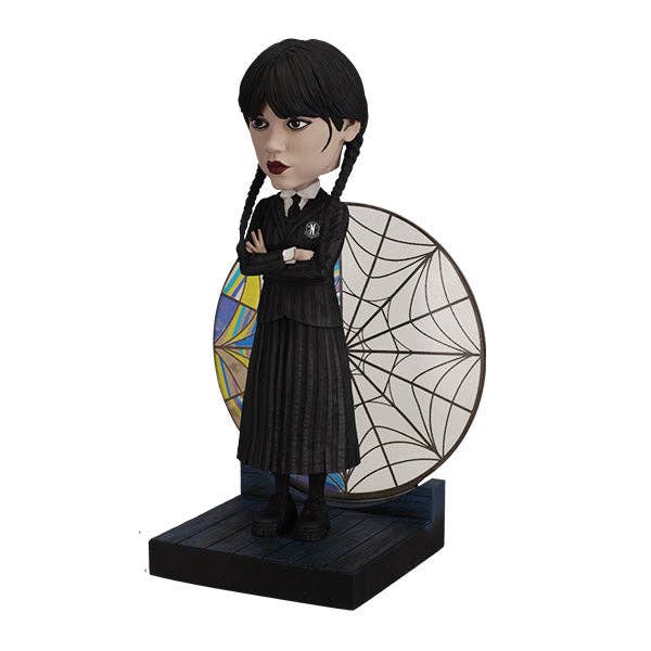 BOBBLES - Royal Bobbles Wednesday Stained Glass Collectible Bobblehead