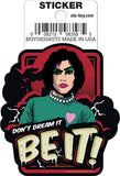 Rocky Horror Frank Be it Die Cut Sticker