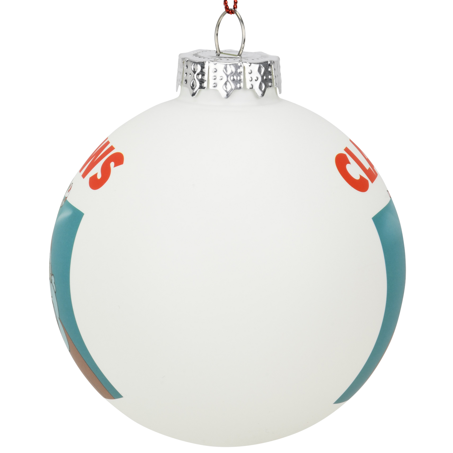 Claws Movie Poster Parody Fun Glass Christmas Ornament