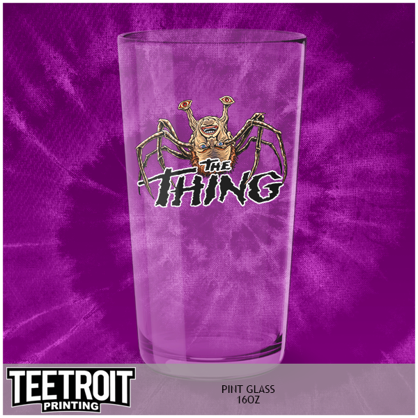 Horror Pint Glass