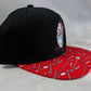 "Friday The 13th" Pattern Embroidered Snapback Hat
