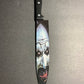 KNIFE - Terrifier Art the Clown Kitchen Knife with Sublimated Stand