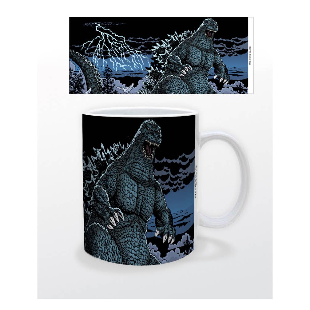 MUG - Blue Godzilla - Ceramic Coffee Mug