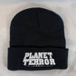 "Planet Terror" Embroidered Beanie Hat