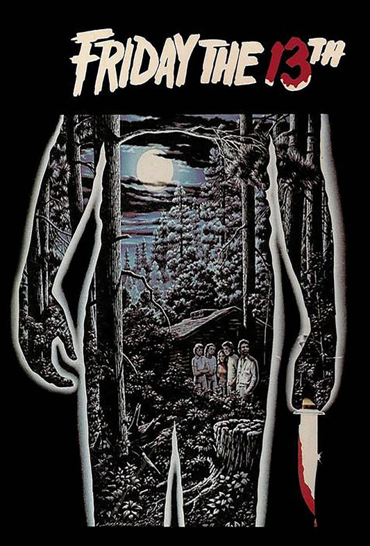 Friday the 13th Metal Sign Retro A5