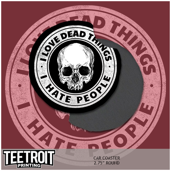 Horror Car Coasters from TEETROIT