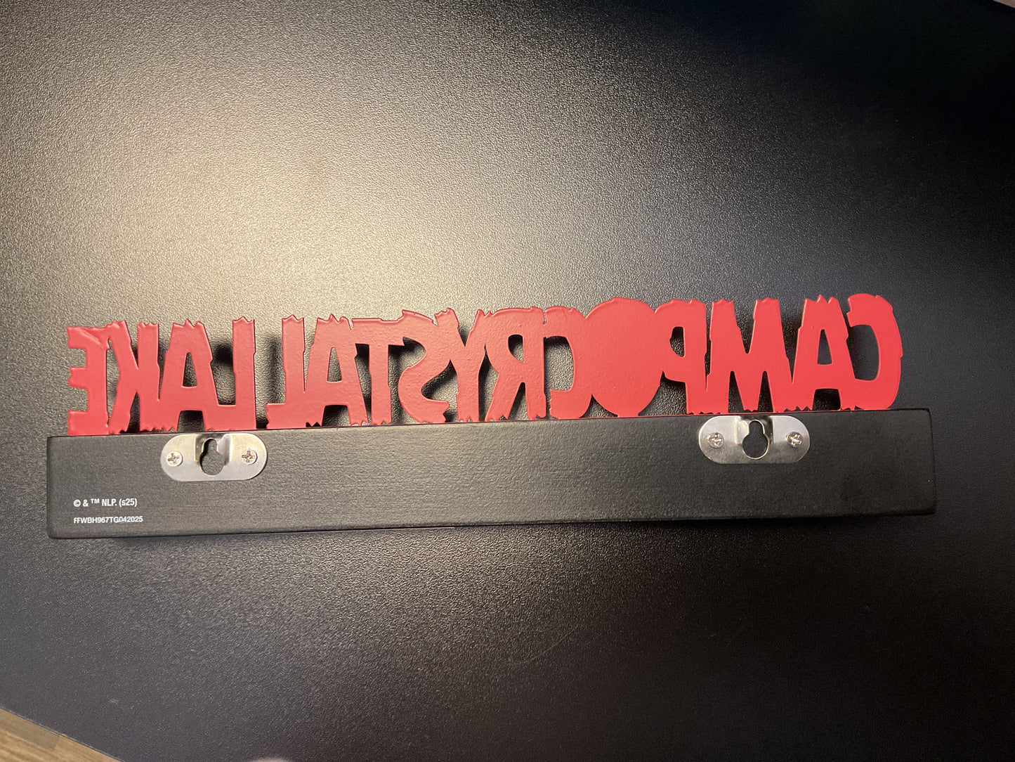 FRIDAY THE 13TH "CAMP CRYSTAL LAKE" Freestanding Sign