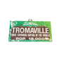 Toxic Avenger Tromaville Wood Sign Prop Replica