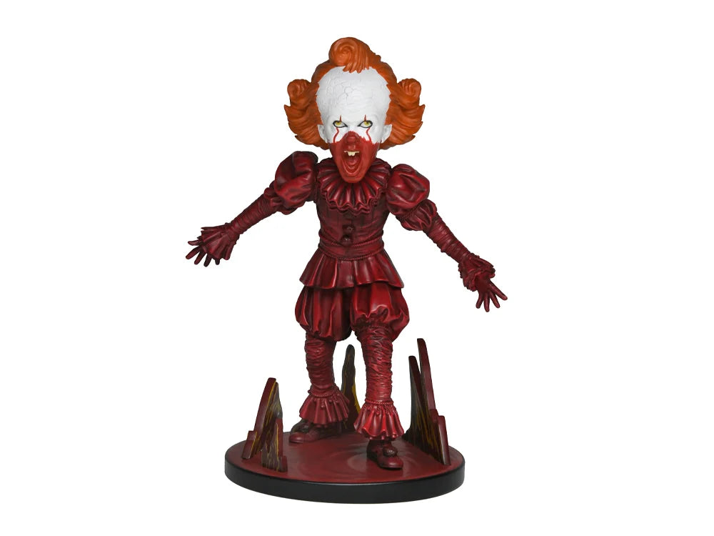 IT: Welcome to Derry Blood Pennywise Head Knocker BY NECA -