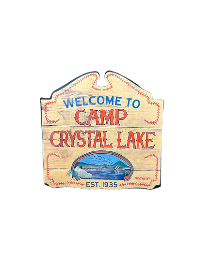 Camp Crystal Lake Friday the 13th Desktop Cut Out