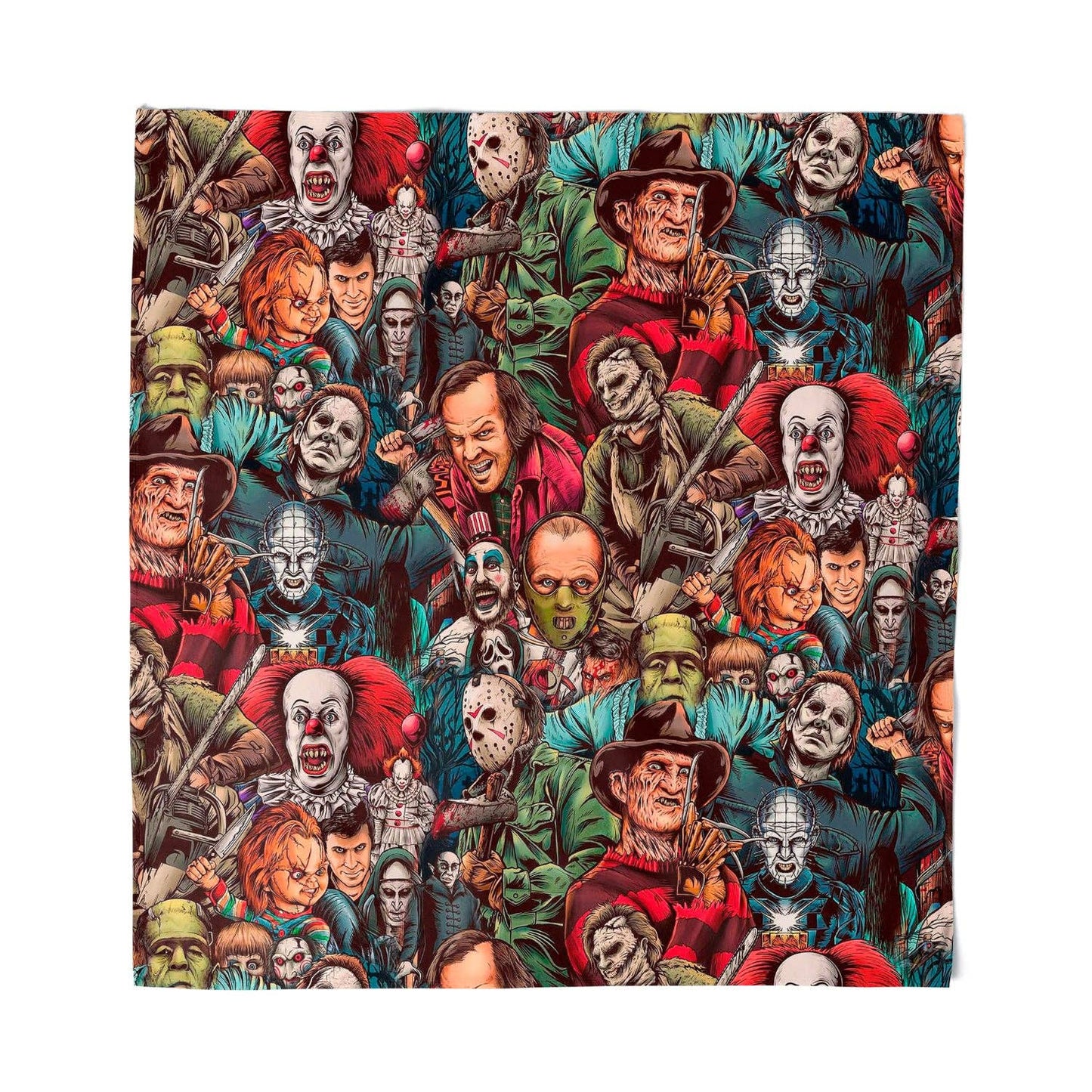 BANDANA - Horror Collage Bandana