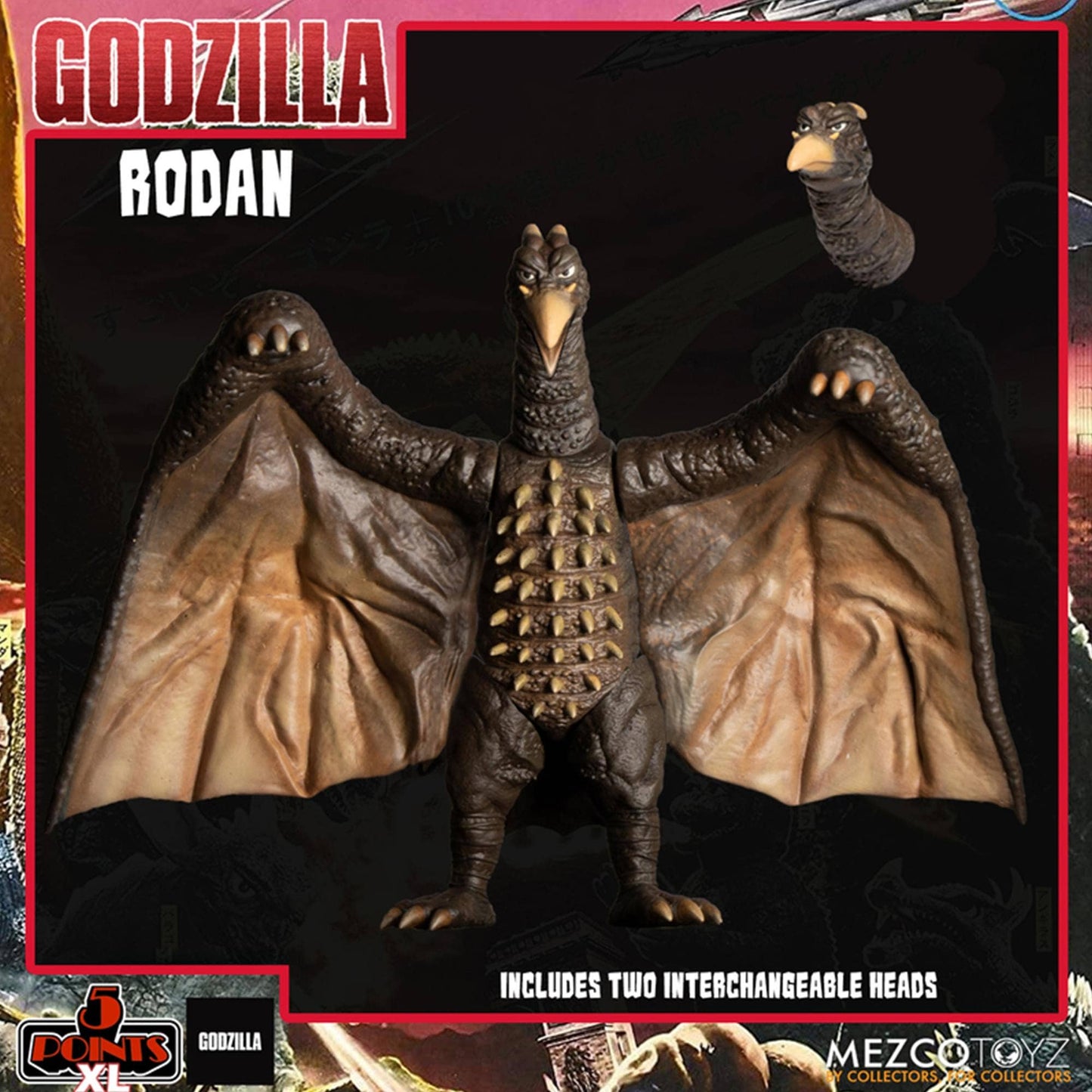 Godzilla 5 Points XL Round 1 Boxed Set