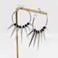 EARRINGS - Spiked Cone Hoop Earrings