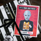 CARDS - "Raise Hell Birthday Card" - Pinhead Card