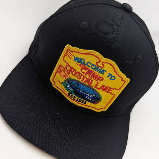 Camp Crystal Lake "Friday the 13th" Embroidered Hat