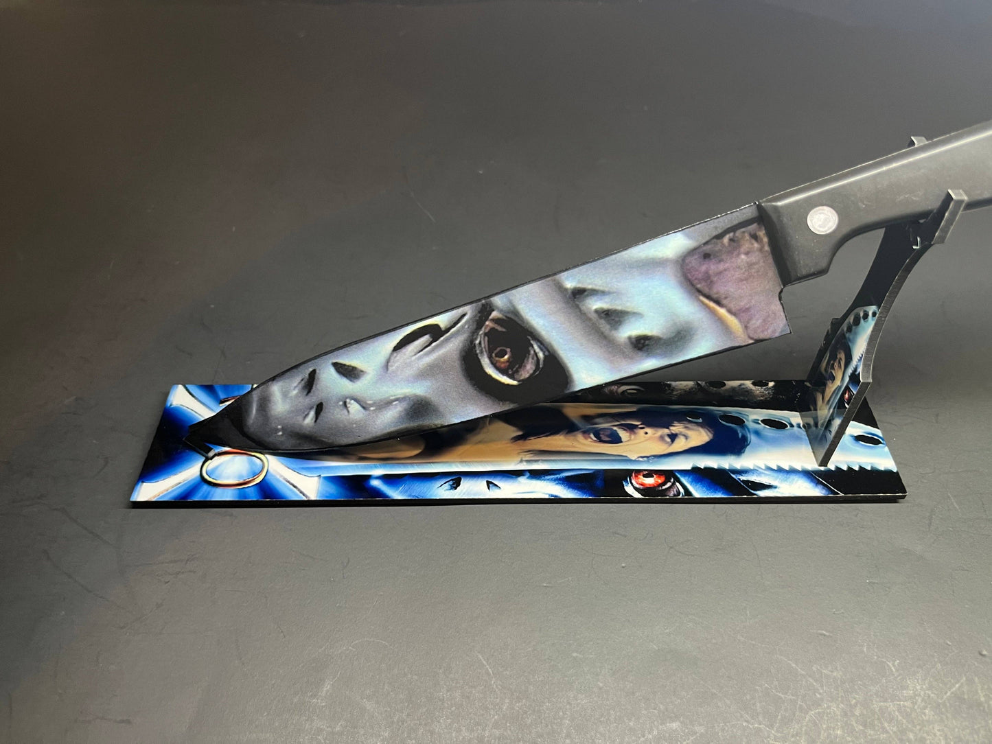 KNIFE - Jason X Friday the 13th Knife With Sublimated Stand