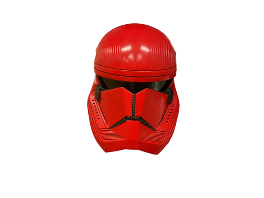 3D PRINTED MASK - Red First Order Trooper Helmet "Star Wars" 3D Printed Mask