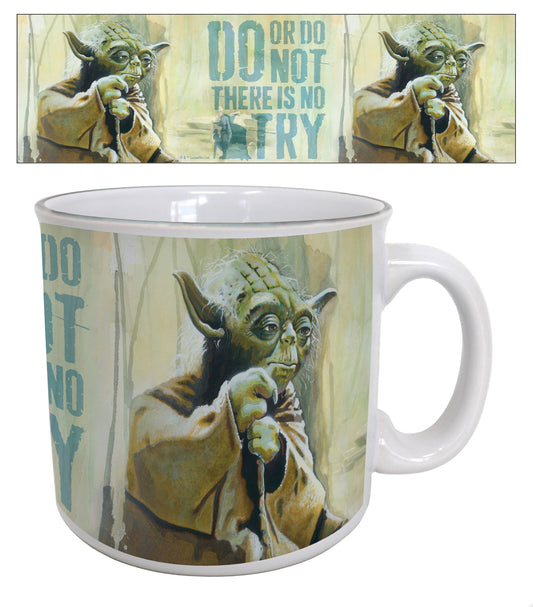 MUG - Star Wars "Yoda Do or Do Not" Camper Mug