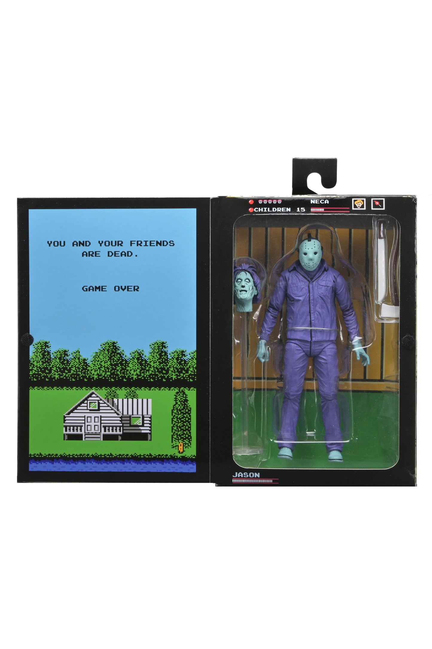 Friday the 13th - Classic Video Game Jason 7" Scale Action Figure with Theme Music Packaging (PRE-ORDER)