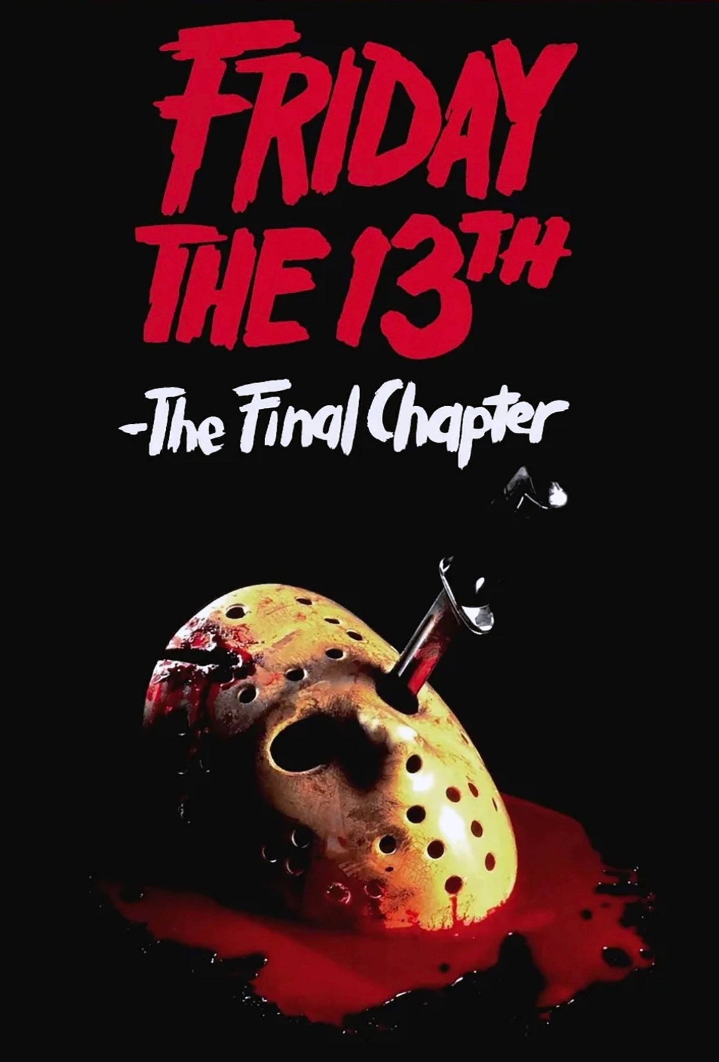 Friday the 13th Metal Sign Final A5
