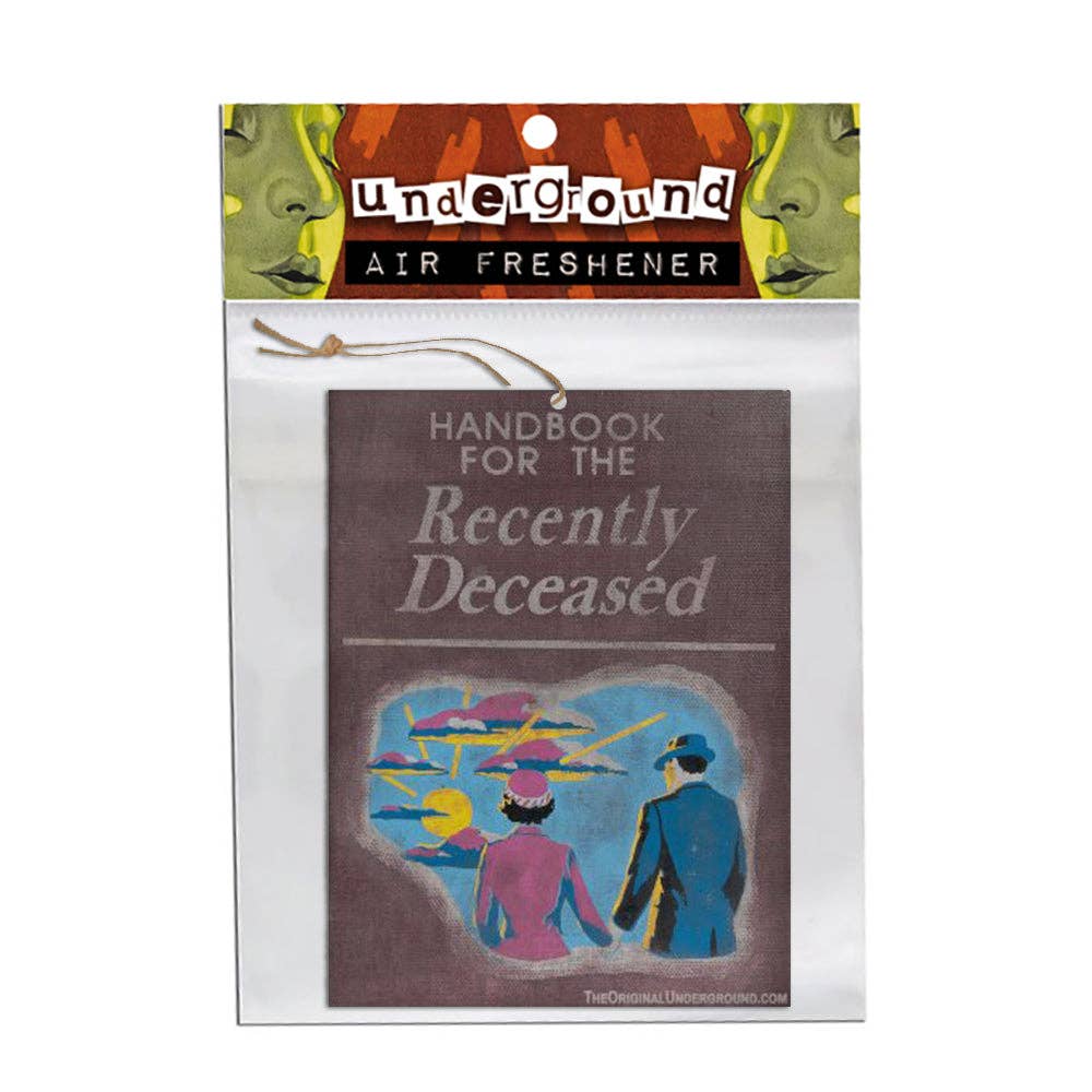 Handbook for the Recently Deceased "Beetlejuice" Air Freshener