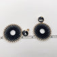 EARRINGS - Wove Rhinestone Pendant Earrings
