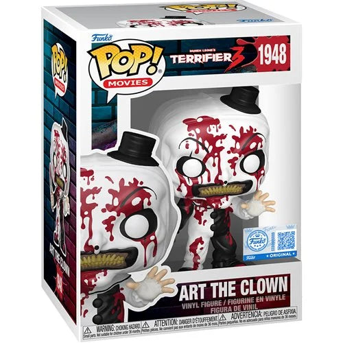 Terrifier 3 Art the Clown Bloody Funko Pop! Vinyl Figure #1948 -