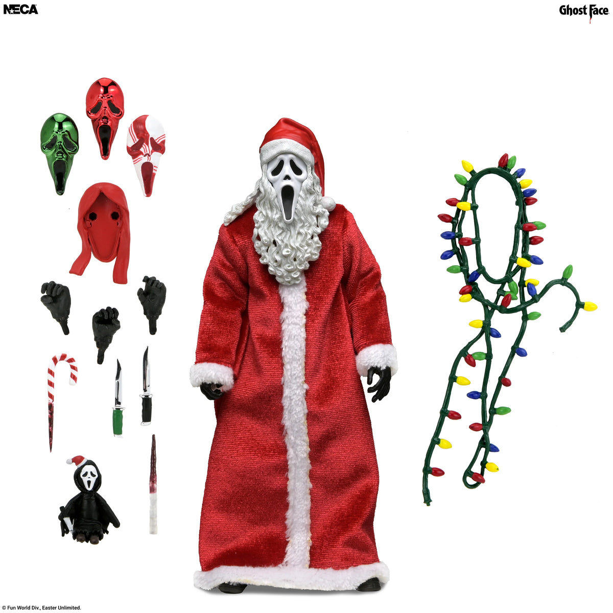 Ghost Face - Ultimate Santa's Slay Ghost Face 7" Scale Action Figure (PRE-ORDER)